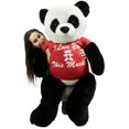 thumbnail image 1 of Giant Stuffed Panda 48 Inch Soft 4 Foot Teddy Bear, I Love You This Much, 1 of 1