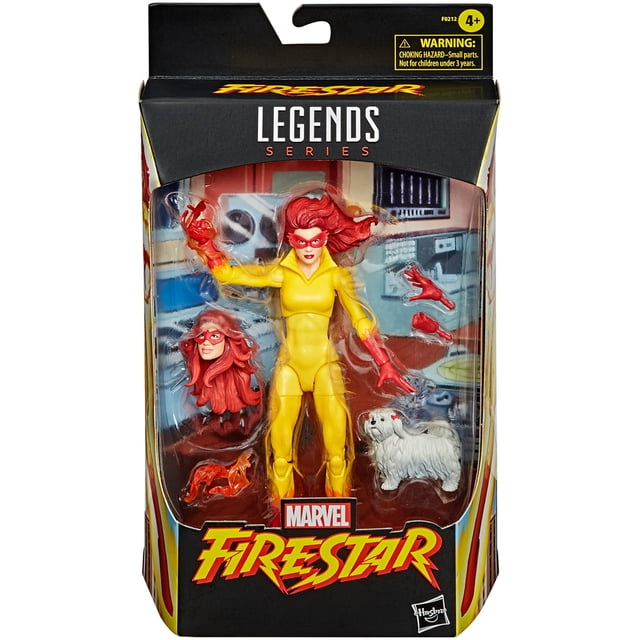 Marvel Legends Spider-Man 6 Inch Action Figure Exclusive - Firestar & Ms Lion