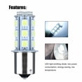 thumbnail image 3 of EIGTHTAIL 20 Pcs RV Interior LED Light Bulbs  EEEkit BA15S 1156 Bright 7506 1141 1003 13-SMD-5050 6000K  Pure White Replacement Lamps for Car Rear Turn Signal Lights Interior RV Camper 12, 3 of 9
