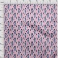 thumbnail image 3 of oneOone Tissu Georgette Viscose Tissu à Imprimé Cachemire Ikat BTY 42 Pouces de Large, 3 of 4
