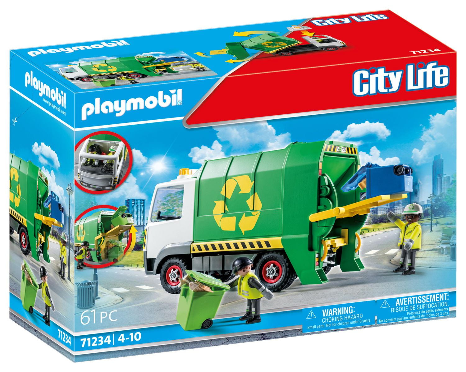 Playmobil Camion de recyclage