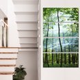 thumbnail image 1 of Green Sunny Forest - Landscape Photography Canvas Art Print, 1 of 3