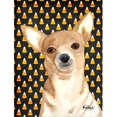 thumbnail image 1 of Carolines Treasures RDR3016GF Candy Corn Chihuahua Halloween Flag Garden Size, 1 of 3
