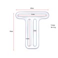 thumbnail image 4 of 2X Stainless Steel Scuba Diving Sidemount Webbing Strap Keeper Fits for 5cm Webbing Durable BCD Accessories-Style 1, 4 of 7