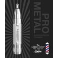 thumbnail image 4 of Conair Barber Shop Pro Series Pro Metal Nose & Ear Trimmer, Cordless with Diamond Head Technology & Extra Facial Detailer, 4 of 5
