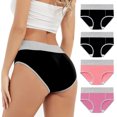 thumbnail image 2 of Culottes Menstruelles pour Femmes, 4 Pcs, Réutilisables, Anti-Fuites, Grande Taille, Culottes de Protection Post-Partum, 2 of 7