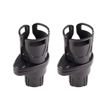 EGNMCR Multifunctional Car Water Cup Carbon Fiber Car Beverage Holder(2pc) Multifunctional cup holder