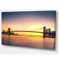 thumbnail image 2 of Panorama du Pont de Brooklyn Ciel Jaune, 2 of 3