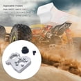 thumbnail image 1 of Motor Mount Base Holder Remote Control Crawler Car Upgrade Gear Maintenance Parts Replacement for Wltoys 144002 144010 124017 Silver, 1 of 6