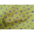 thumbnail image 4 of oneOone Cotton Poplin Fabric Leaves & Flower Floral Print Fabric BTY 42 Inch Wide, 4 of 4