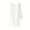 thumbnail image 1 of RXIRUCGD 2025 Vêtements d'Été pour Enfants Chemise de Nuit Unie à Manches Longues à Col Rond Vêtements de Maison pour Filles Décontractée et Confortable, 1 of 2
