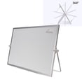thumbnail image 3 of Desktop White Board Multifunctional Portable Double Sided Magnetic Rotating Desktop Dry Erase Board for Home School Office, 3 of 7