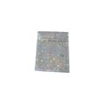 thumbnail image 1 of 100 Pieces Foil Pack Bag Home Leakproof Sealing Cosmetic Powder Package Bags Wrapping Accessory Holding Pouch Shiny with Stars 12x18cm, 1 of 8