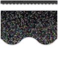 thumbnail image 1 of Teacher Created Resources TCR8766 Black Sparkle Scalloped Border Trim, 1 of 1