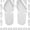 White, variant on 50 Pairs of Bulk Wholesale Slide Slip On Flip Flop Sandals for Women, Weddings, House Guests, Indoor and Backyard Outdoor in White