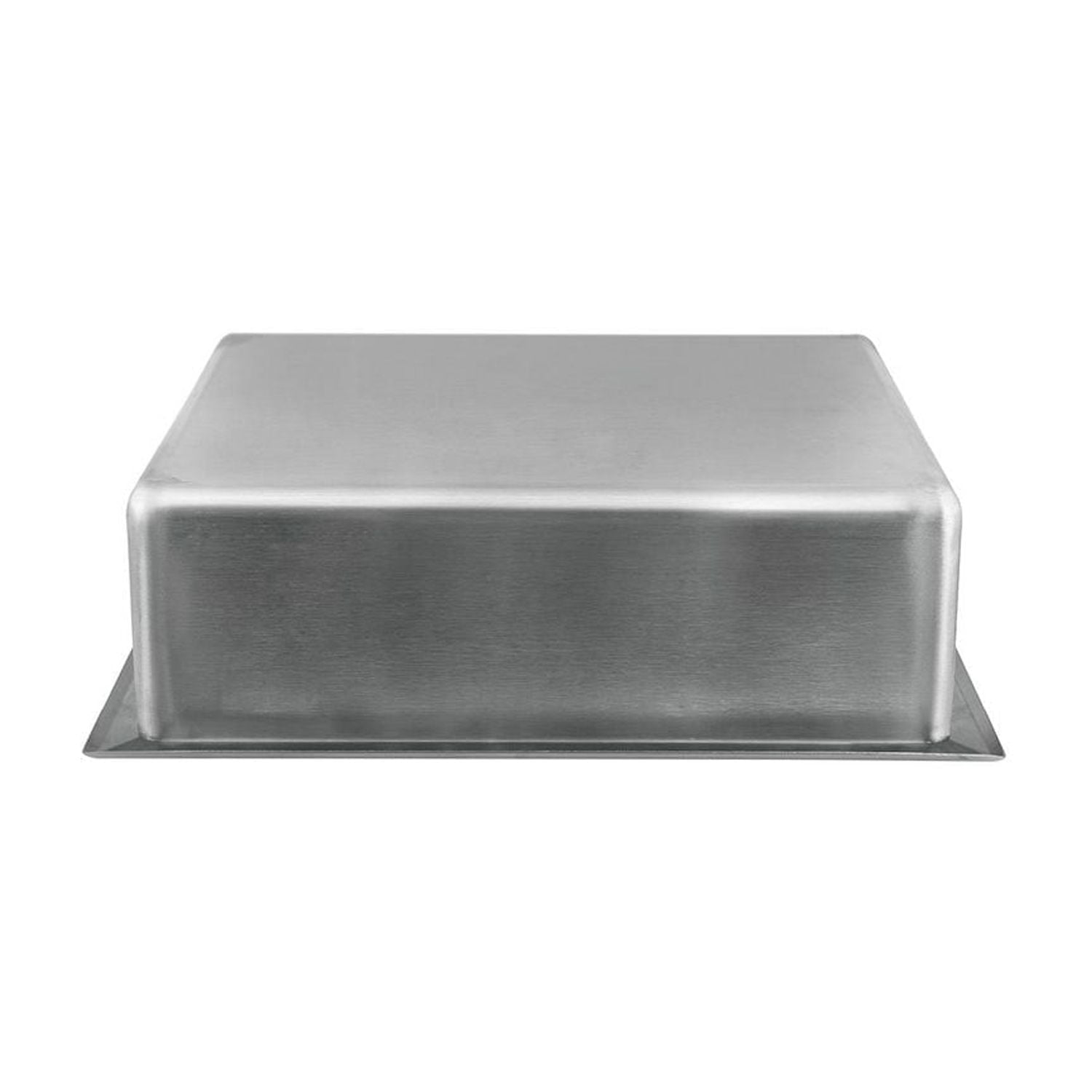Niche de douche murale d'akuaplus® 12 po x 14 po, fait en acier inoxydable.