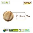 thumbnail image 2 of Assiette à Tarte Ronde Profonde/assiette à Feuille de Palmier Bio Mart Areca/naturelle, Écoresponsable, Robuste, Réutilisable, Compostable Biodégradable pour Cour Arrière, Fourniture Jetable/fête à Thème, Mariage/lot de 10, 50 Ou 100, 2 of 5