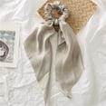 thumbnail image 4 of MesaSe Women Girl Bow Satin Ribbon Ponytail Scarf Hair Tie Rope Scrunchies Elastic Band, 4 of 11