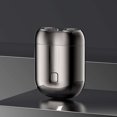 thumbnail image 1 of Herunwer Mini Dual-Head Electric Razor, Pocket Shaver, Washable Double Head Razor, USB Rechargeable Waterproof Compact Electric Shaver, 1 of 1