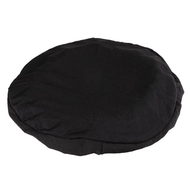 Coussin de Tabouret Rond Durable Doux Lavable pour Housse de Siège 12-18 Pouces Chaise Rouge Vin
