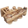 thumbnail image 1 of Toy , Model Steam , 7.9 X 5.1 X 3.1In Wooden , For Home Decor Decorating Children'S Rooms, 1 of 8