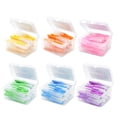 thumbnail image 4 of 40pcs Interdental Brush Ultra Fine brush Ultra fine interdental Toothpick Soft Floss Stick Tooth Floss Head Toothpick Cleaning Tool, 4 of 9