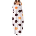 thumbnail image 1 of Leutsin Femmes Automne V-Cou Casual Impression en Vrac Confortable Robe à Manches Longues, 1 of 5