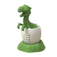 thumbnail image 2 of Oleegame 2PC Produce Storage Silicone Dinosaur Tea Bag Tea Filter Strainer Loose Tea Strainer Coffee Spice Green, 2 of 8
