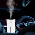 thumbnail image 3 of Humidificateur pour la Maison et la Voiture avec Réservoir d'Eau de 280 ml, Alimenté par USB, Conception Portable de Bureau, Mode Sommeil Silencieux, Veilleuse Chaude, Technologie d'Évaporation Froide, 3 of 5