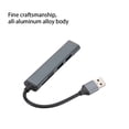 thumbnail image 2 of jesticaly USB Hub Memory Card 5 Ports Travel Docking Station Aluminum Alloy 5Gbsp Adapter Notebook Office Study Splitter Dock, 2 of 6