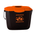 thumbnail image 1 of Nova Products 2 Gallons (8L) Battery Collection Bin - Eco-Friendly Battery Disposal Container for Safe Storage and Household/Commercial Use - (Made in Canada), 1 of 6