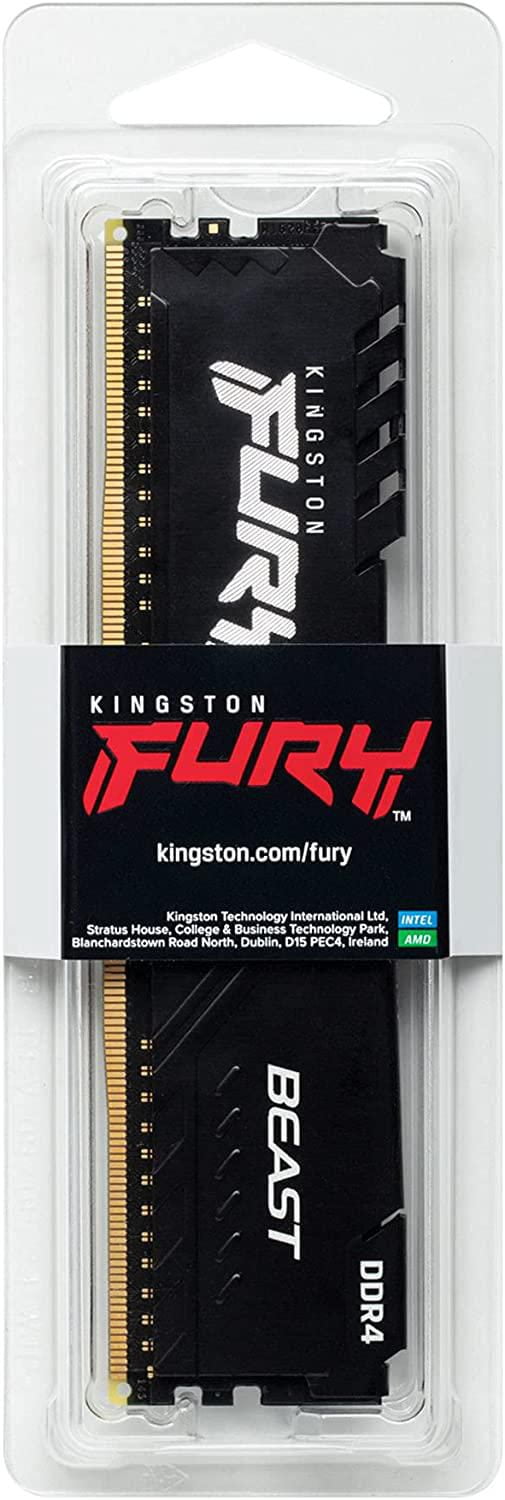 Kingston Fury Beast 8GB 3200MHz DDR4 CL16 DIMM,  (KF432C16BB/8)
