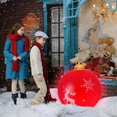 thumbnail image 1 of Leutsin Christmas Decorations Outdoor Indoor,Christmas Decorations For Home,60CM Outdoor Christmas Inflatable Decorated Ball Giant Christmas Inflatable Ball Christmas Tree Decorations with Lamp, 1 of 6