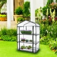 thumbnail image 2 of Meitianfacai PVC Mini Home Garden Greenhouse Plant Bag Waterproofs Protection Garden Plants PVC Plant Cover, 2 of 4