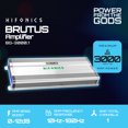 thumbnail image 2 of Hifonics Brutus BG 3000 Watt Class D Monoblock Amplifier with Built-In UV Meter, 2 of 14