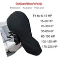 thumbnail image 4 of 420D Oxford Cloth Boat Outboard Motor Cover Dustproof Universal Washable Yacht Replacement Engine with Storage Bag 30-60HP, 4 of 7