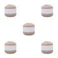 thumbnail image 3 of bedienty Knitting Thread Cotton Crochet Yarn Embroidery Clothes Sweater Weave Line DIY light brown 5Set, 3 of 6