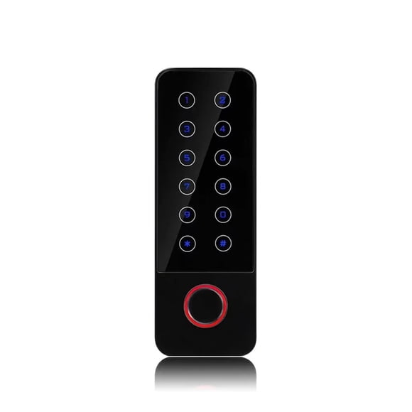 12V Waterproof Wifi Standalone Fingerprint RFID Access Keypad Door Lock System Magnetic Alarm Time ,Easy to Install