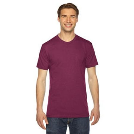 American Apparel Unisex Triblend Short-Sleeve Track T-Shirt
