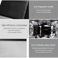 thumbnail image 4 of Costway Built-In Stainless Steel Commercial 110Lbs/24H Ice Maker Portable Ice Machine, 4 of 10