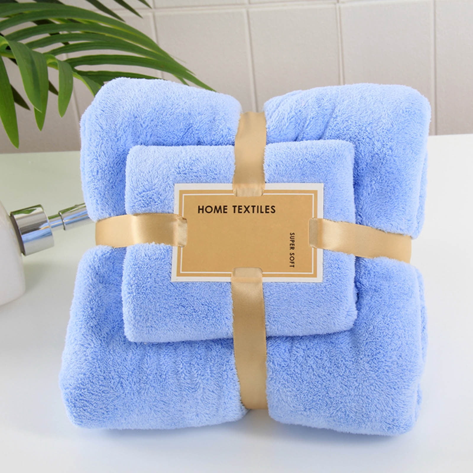 Airpow On Clearance Cotton 3-in-1 Bath Towel And Facial Towel Soft Bath Towel Set Of 3 Piece Extra Absorbent, Cotton Washcloths