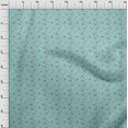thumbnail image 4 of oneOone Cotton Flex Aqua Blue Fabric Random Craft Projects Decor Fabric Printed By The Yard 40 Inch Wide, 4 of 5