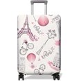 thumbnail image 1 of Travel Luggage Cover Suitcase Protector Fits 18-32 Inch Luggage Wheel Covers Patterned Travel Related Items Flower Luggage Protector Elastic Luggage Anti-scratch Suitcase Cover XL, 1 of 5