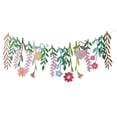 thumbnail image 2 of EGNMCR Home Decor, Room Decor, Wall Decor Children's Day Spring Beauty Window Children's Room Hanging Decorations Hanging Decorations Fresh Double Sided Flowers Banners Flowers Banner, 2 of 9