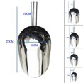 thumbnail image 4 of BUYISI Ice Cube Scoop For Freezer Stainless Steel Ice Scoops Shovel For Ice Maker Coffee Bean Food Candy Flour Popcorn Small Kitchen 10 Inch, 4 of 8