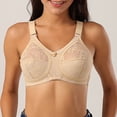 thumbnail image 3 of Soutien-gorge Couvrant pour Femmes, Soutien-Gorge Convertible à Encolure en V, Style de Soutien-Gorge Doux W-846 Kaki 80c, 3 of 8