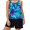 Bleu Clair avec Culotte, variante sur BIMEI Haut de Tankini de Mastectomie pour Femme Blouson Dissimulant le Ventre avec Lien Latéral Maillots de Bain Short de Couverture avec Culotte,238,Bleu Clair avec Culotte,Taille 16
