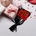 thumbnail image 2 of Romantic Rose Blossom Gift Box - Timeless Floral Surprise For Loved Ones, Champagne,Red, 2 of 7
