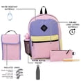 thumbnail image 4 of Jetstream 5-Piece Backpack Set: Kids Backpack & Lunch Bag, Pencil Case, Ruler & Water Bottle, 4 of 9