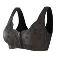 thumbnail image 1 of 2025 Bra for Women Comfortable Women Bras Wireless Full Coverage Convenient Front Close Button Women Bras Plus Size Front Close Bras for Older WomenNo, 1 of 5